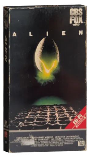 Alien VHS, CBS/FOX Video