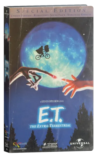 E.T. the Extra-Terrestrial VHS, Universal
