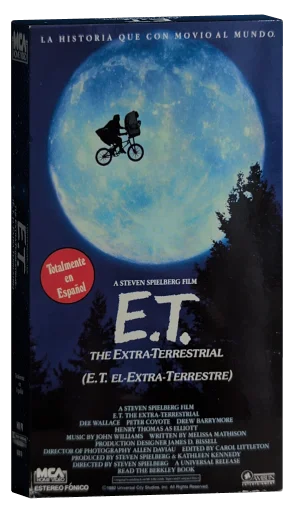 E.T. the Extra-Terrestrial VHS, MCA Home Video