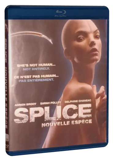 Splice Blu-ray cover