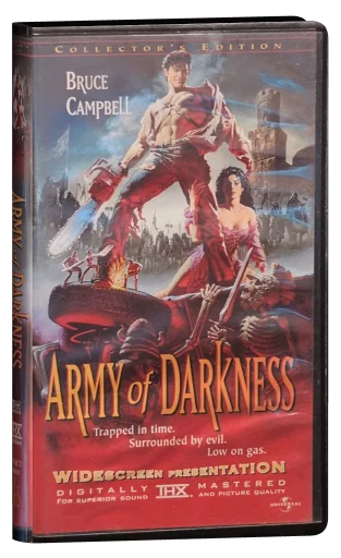 Army of Darkness VHS, Anchor Bay Entertainment