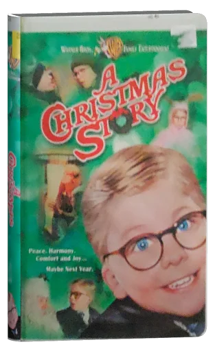 A Christmas Story VHS, Warner Bros. Family Entertainment
