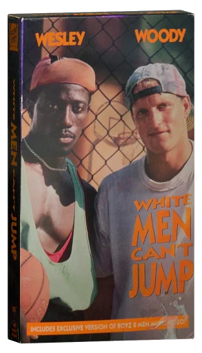 White Men Can't Jump VHS, Fox Video