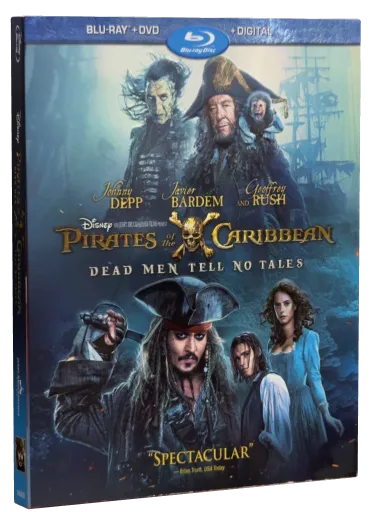 Pirates of the Caribbean: Dead Men Tell No Tales Blu-ray, Walt Disney Home Video