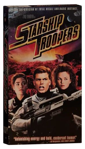 Starship Troopers VHS, Columbia TriStar Home Video