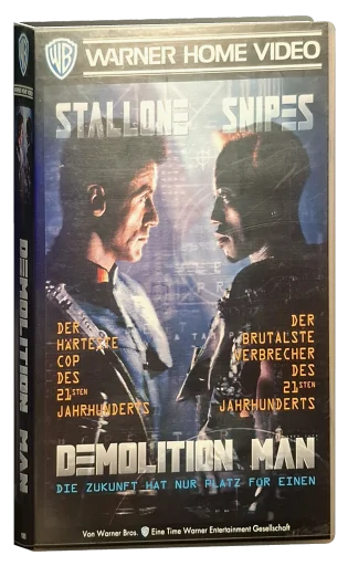 Demolition Man VHS, Warner Home Video
