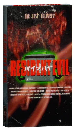 Resident Evil VHS, RCA/Columbia Pictures Home Video