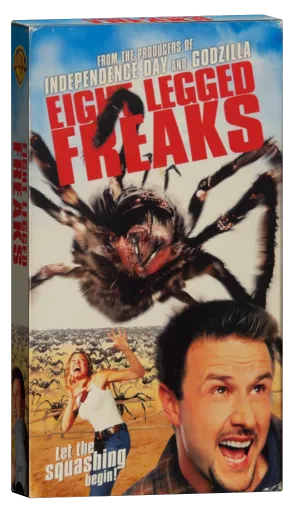Eight Legged Freaks VHS, Warner Home Video