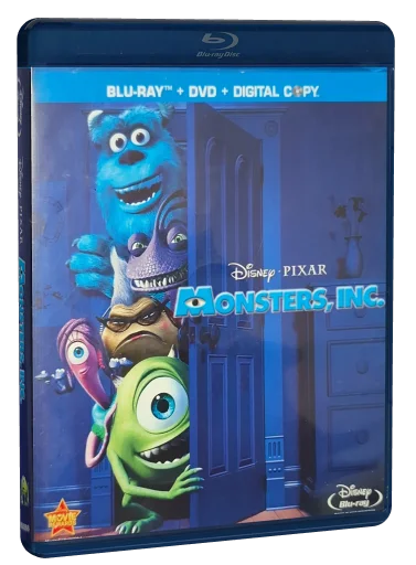Monsters, Inc. Blu-ray, Disney