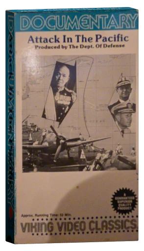 Attack in the Pacific VHS cover