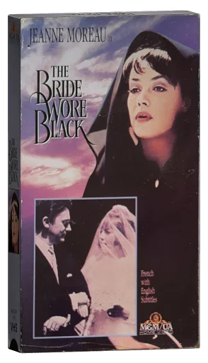 The Bride Wore Black VHS, MGM/UA Home Video