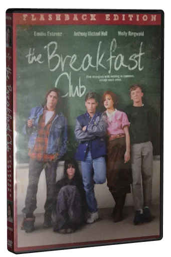 The Breakfast Club DVD, Universal Studios