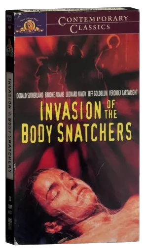 Invasion of the Body Snatchers VHS, MGM/UA Home Video