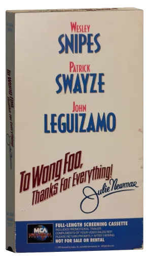 To Wong Foo, Thanks for Everything! Julie Newmar VHS, MCA Universal Home Video