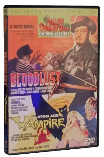 Killer Creature Double Feature DVD cover