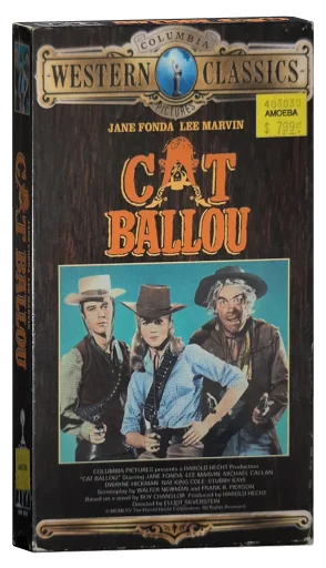 Cat Ballou VHS, Columbia TriStar Home Video