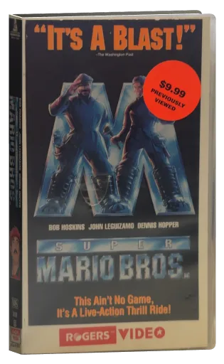 Super Mario Bros. VHS, Hollywood Pictures Home Video