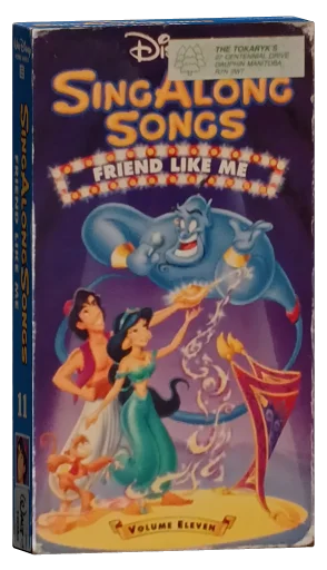 Disney's Sing-Along Songs: Friend Like Me VHS, Walt Disney Home Video