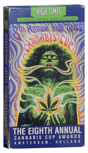 8th Annual High Times Cannabis Cup VHS cover