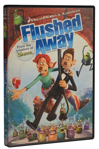 Flushed Away DVD, DreamWorks Animation