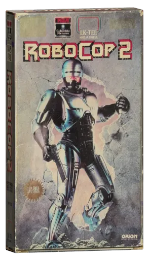 RoboCop 2 VHS, LK-TEL
