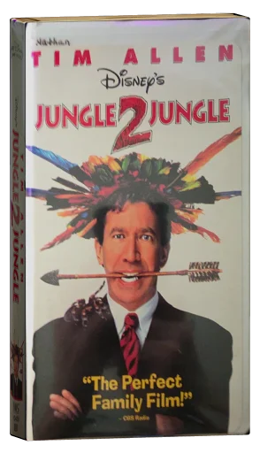 Jungle 2 Jungle VHS, Walt Disney Home Video