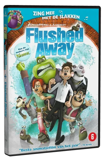 Flushed Away DVD, Paramount Home Entertainment Benelux