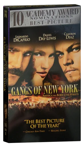 Gangs of New York VHS, Miramax Home Entertainment