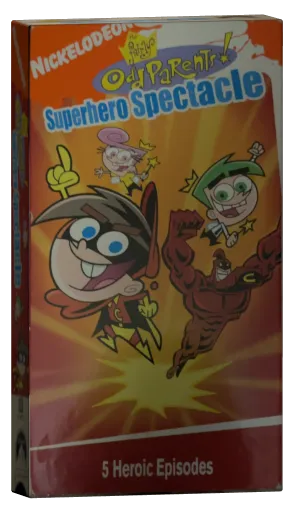 The Fairly OddParents Superhero Spectacle VHS cover