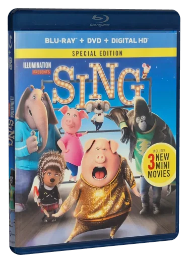 Sing Blu-ray, Universal