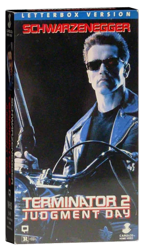 Terminator 2: Judgment Day VHS, Carolco Home Video