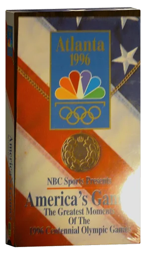 America's Games: The Greatest Moments Of The 1996 Centennial Olympic Games VHS cover