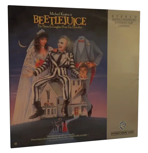 Beetlejuice Laserdisc, Warner Home Video