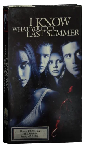I Know What You Did Last Summer VHS cover
