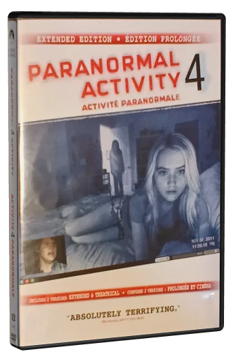 Paranormal Activity 4 DVD, Paramount Home Video