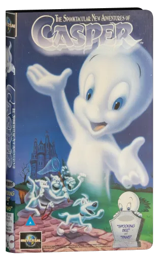 The Spooktacular New Adventures of Casper VHS, CIC Video