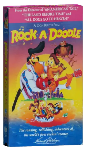 Rock-A-Doodle VHS, HBO Video