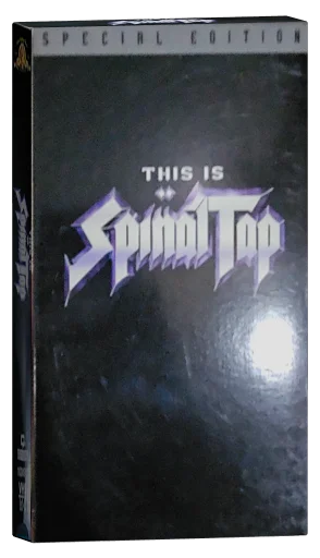 This Is Spinal Tap VHS, MGM/UA Home Video