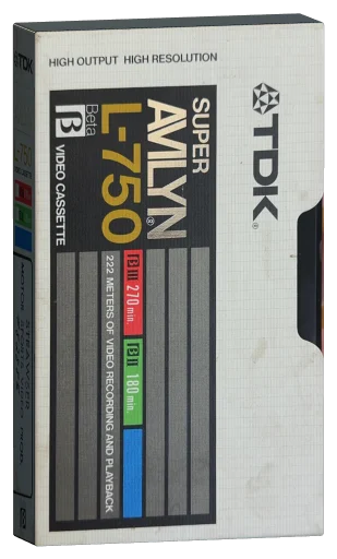 TDK SUPER AVILYN Betamax cover