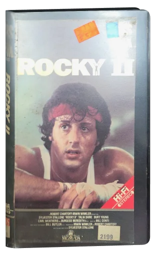 Rocky II VHS, CBS/FOX Video