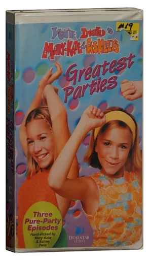 You're Invited to Mary-Kate & Ashley's VHS, Dualstar Video