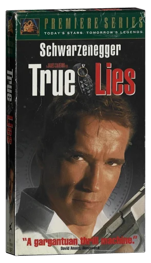 True Lies VHS, 20th Century Fox