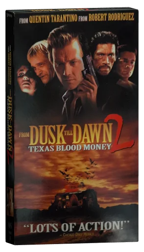 From Dusk Till Dawn 2: Texas Blood Money VHS, Dimension