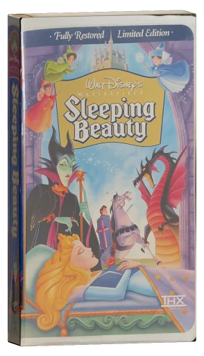 Sleeping Beauty VHS, Buena Vista Home Video