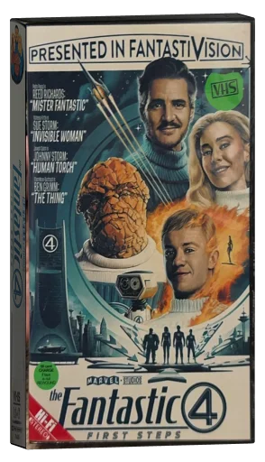 The Fantastic 4: First Steps VHS, Marvel Studios