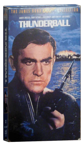 Thunderball VHS, MGM/UA Home Video