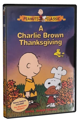 A Charlie Brown Thanksgiving DVD cover