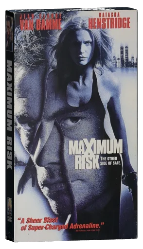 Maximum Risk VHS, Columbia TriStar Home Video