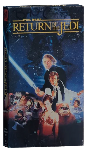 Return of the Jedi VHS, CBS/FOX Video