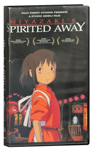 Spirited Away VHS, Buena Vista Home Entertainment